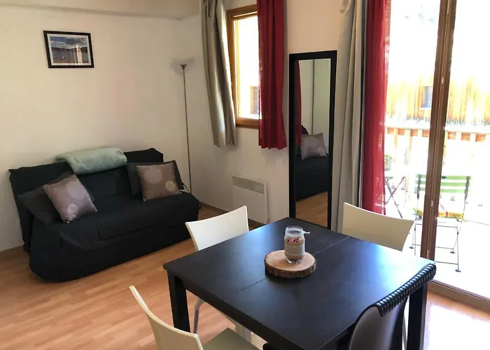 Studio vue piste + parking souterrain privatif inclus